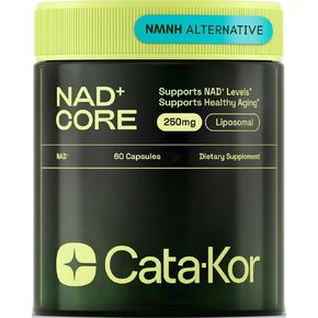 ملحق NMN البديل - Liposomal NAD Core Liponad 250mg - إمدادات مدتها 30 يومًا - ملحق NAD عالي النقاء لمكافحة الشيخوخة ، والمواطن - 60 كبسولات