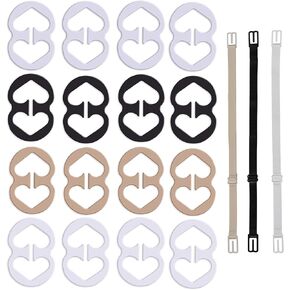 Bra Strap Clips - Make Racerback, Hide Straps, Cleavage Control
