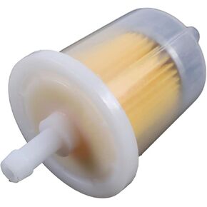 In-line Plastic Fuel Filter 3/8 Inch Compatible with Chrysler 2084467 & Purolator F20118 F31111 Models