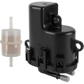25 393 16-S Fuel Pump Fuel Filter Kit for Kohler ECH630 ECH650 ECH680 ECH730 ECH740 ECH749 ECH940 ECH980 ECV630 ECV650 ECV680 ECV730 ECV740 ECV749 Replace 25 393 09-S 25 393 10-S