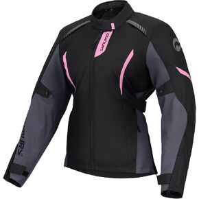 Motorcycle Jacket for Women With CE Armor and Waterproof Riding Gear with Body Armor Foam Padding & Breathable Fabric