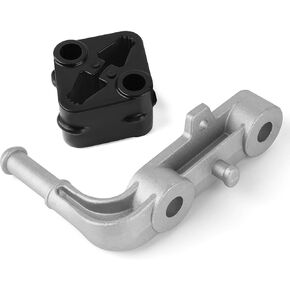 Rear Right Exhaust Bracket Muffler Support Rubber Isolator Hanger Set Compatible with Ram Truck 1500 2019-2025 68395841AA 68519121AA 68410310AA 68410310AB Passenger Side