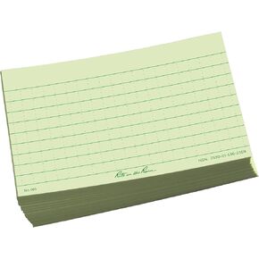 Rite In The Rain Weatherproof Index Cards, 3" x 5", Universal Pattern, Gray (No. 791) in Kuwait