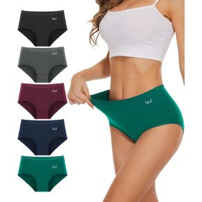 TANSTC WOMENS INTERNY LOW RISE COTTON HIPSTERALES SONCED ERDACTERS Breatible Lineds Levertopy 6 Pack