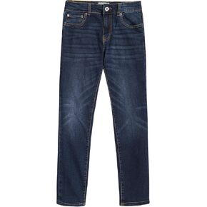 Lucky Brand Boys' Skinny Fit Stretch Denim Jean 5Pocket Style Zipper Fly & Button Closure