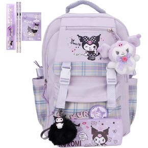 حقيبة ظهر Juju kur Kawaii - حقائب الظهر Kawaii لطيفة Mochila Kawaii - حقائب الظهر اللطيفة للفتيات - حقائب الظهر اللطيفة Kawaii - حقائب الظهر لفتيات المدارس - حقيبة ظهر لطيفة للمدرسة (BLA)