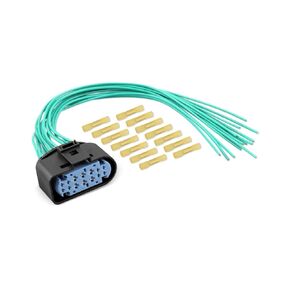 14 Pin Headlight High/Low Beam Wiring Harness Connector WPT-1357 Fit for Ford F-150 2014-2018 Focus 2014-2018 Escape Escape 2014-2018