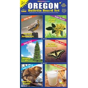 Gallopade Publishing Group Oregon Bulletin Board Set (9780635075253)
