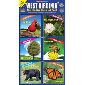 Gallopade Publishing Group West Virginia Bulletin Board Set (9780635075291)