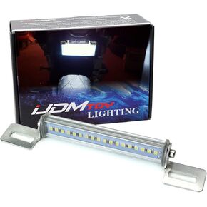 Ijdmtoy Universal Fit Potorcycle Lucky Frame Mount W/angle angle angle xenon ill white light ligh