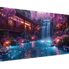 5D Large Diamond Art Painting,Eiffel Tower Diamond Art Kits for Adults,DIY Full Drill Crystal Rhinestone Arts and Crafts,Cityscape of Paris Art Painting with Diamond Home Wall Decor 27.5 X 15.7inch in Kuwait