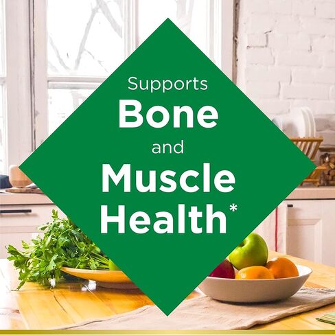 Nature's Bounty Magnesium Supplements - Magnesium 500 Mg Tablets for Bone & Muscle Health, 200 Count (Pack of 1) in Saudi Arabia