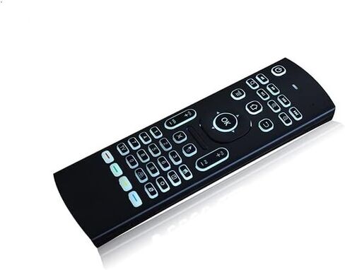 MX3 Pro Mini Keyboard Backlight Fly Remote Mouse,Android TV Remote Control,IR Learning Mini Wireless Keyboard for Android TV Box.HTPC.IPTV.Pad.PS3/PS4 in Kuwait