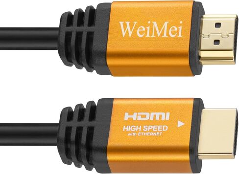 50 Feet 4K HDMI Cable 2.0 HDMI Cord 50ft Support 4K@60Hz UHD 2160P Ethernet 3D ARC with Gold-Plated Connector and Bare Copper Conductor (from 6ft to 100 ft for Choices) in Kuwait