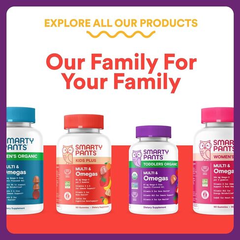 Smartypants Kids Immunity Elderberry Gummies: ملحق دعم مناعة الأطفال ، فيتامين C ، فيتامين D ، فيتامينات B6 و B12 والزنك ، خالية من الغلوتين ، نكهة Elderberry ، 60 يومًا (إمدادات 30 يومًا) in Kuwait
