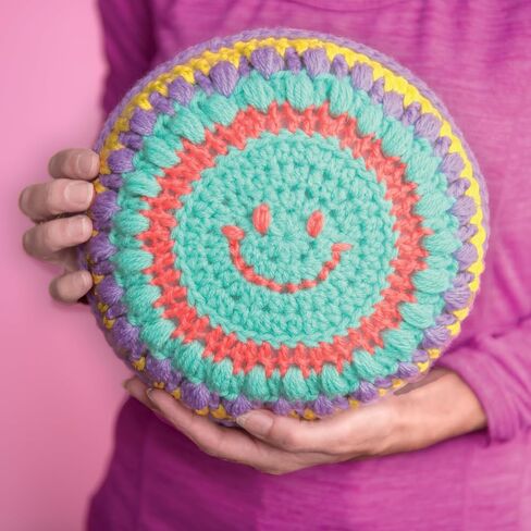 Boye 43-40235 Avocado and Strawberry Stuffie Learn to Crochet Kit for Beginners with 2 Projects, Multicolor, 15 Pieces in Kuwait