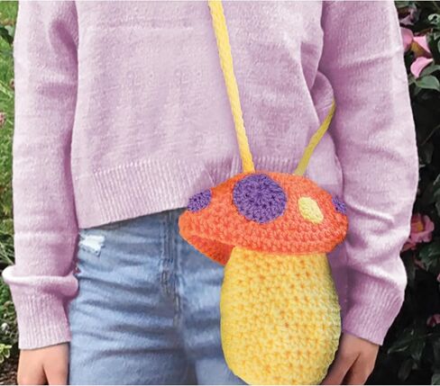 Boye 43-40235 Avocado and Strawberry Stuffie Learn to Crochet Kit for Beginners with 2 Projects, Multicolor, 15 Pieces in Kuwait