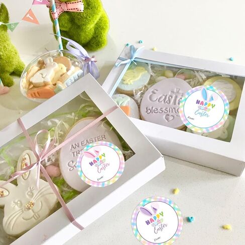 joycraft 120Pcs Valentine's Day Stickers, 2 Inches Happy Valentine's Day Stickers, 4 Styles Round Valentine Name Stickers, Love Valentine Gift Labels Stickers for Gift Wrap, Bags, DIY Craft in Saudi Arabia