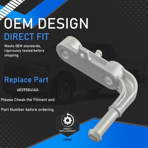Rear Left Exhaust Bracket Muffler Support LHD Compatible With 2019-2024 Ram 1500 5.7L 6.2L Exhaust Support Bracket Assembly Driver Side Replaces 68275662AB in Saudi Arabia