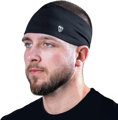 Gymreapers Running Headband for Men & Women – Lightweight Moisture-Wicking Non-Slip Sweatband 4-Way Stretch Breathable, for Gym, Yoga, and Outdoor Activities in Saudi Arabia