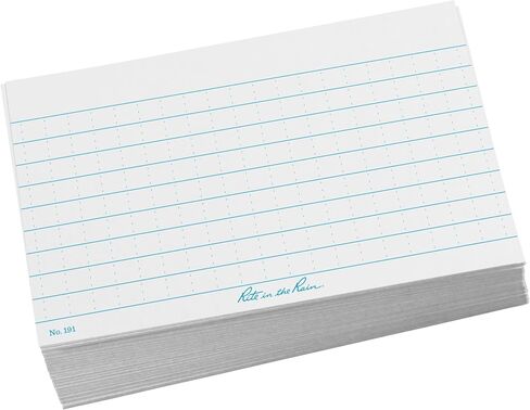 طقوس في بطاقات فهرس مقاومة للطقس ، 3 "× 5" ، نمط عالمي ، رمادي (رقم 791) in Kuwait