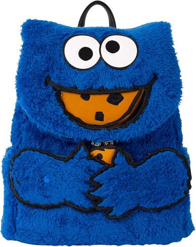 Loungefly Sesame Street Cookie Monster Plush Mini Backpack in Kuwait