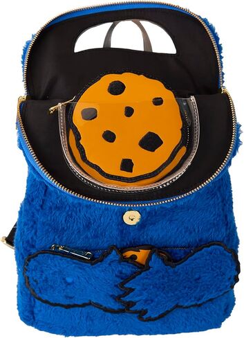 Loungefly Sesame Street Cookie Monster Plush Mini Backpack in Kuwait