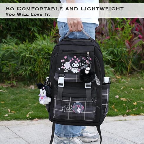 حقيبة ظهر Juju kur Kawaii - حقائب الظهر Kawaii لطيفة Mochila Kawaii - حقائب الظهر اللطيفة للفتيات - حقائب الظهر اللطيفة Kawaii - حقائب الظهر لفتيات المدارس - حقيبة ظهر لطيفة للمدرسة (BLA) in Kuwait