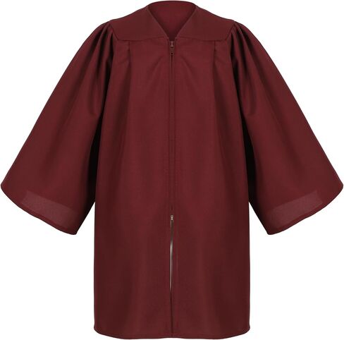 Matte Kindergarten Preschool Graduation Gown and Cap Set with Year Tassel for Kids in Kuwait