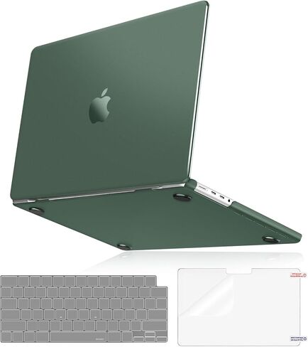 Moseso متوافق مع Macbook Pro 14 بوصة الحالة 2025-2021 M4 M3 M1 M1 A3112 A3185 A3401 A2918 A2992 A2779 A2442 ، فوليترا طبيعية اللون الأصلي الصلبة وصورة المفاتيح in Saudi Arabia