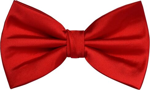 Branduce Mens Solid Color Adjustable Pre-tied Bow Tie for Men Party Wedding in Kuwait