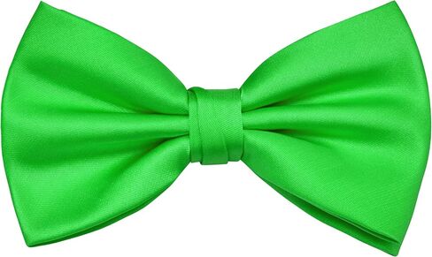 Branduce Mens Solid Color Adjustable Pre-tied Bow Tie for Men Party Wedding in Kuwait
