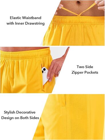 NORTHYARD Men's 10" Athletic Shorts Basketball Workout Gym Lightweight Quick Dry Shorts with Mesh & Zip Pockets in Kuwait