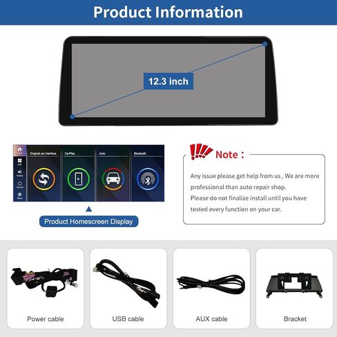 Road Top 10.25 Inch Car Touchscreen Wireless CarPlay Android Auto for BMW X3 X4 Series F25/F26 2013-2016 Year with NBT System, Car Stereo Multimedia Radio Receiver in Saudi Arabia