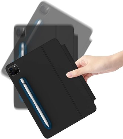 Love Mei Ipencil Holder Sticker لـ Apple Pencil 1st/2nd Generation ، ملصق حامل سيليكون قوي [تصميم ملحق مغناطيسي] لأقلام iPad Stylus in Kuwait