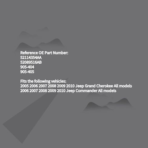 مجموعة التثبيت التفاضلية الأمامية مع 1 جبل محور أمامي و 2 من جلبة محور أمامي يناسب 2005-2010 Jeep Grand Cherokee 2006-2010 Jeep Commander استبدال 52114354AA 52089516AB 905-404 905-405 in Kuwait