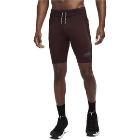 Nike Trail Lava Loops Men's Men-Fit Ring 1/2 طول لباس ضيق (Burgundy Crush/Black ، DV9307-652) Size XX-Large