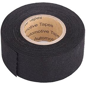 Automotive Self-Adhesive High Temperature Resistant Wiring Harness Tape Wiring Loom Tape (Chemical Fiber Cloth,1-1/4 inch * 66ft (32mm 20m))