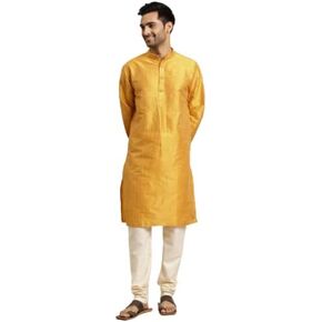 Sojanya (منذ عام 1958 لمزيج الحرير للرجال Pintex فقط Kurta