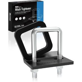 RETRUE Anti Rattle Hitch Clamp 2" and 1.25", Hitch Stabilizer for Trailer Accessories, Anti Rattle Tightener Reduce Movement on Ball Mount Tray Cargo Carrier Bike Rack , 1 pcs, Black in Kuwait