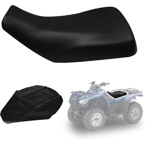 غلاف مقعد من الألياف الدقيقة في الألياف الدقيقة للبديل عن 2000-2006 Honda TRX350 Rancher و 2004-2006 Honda TRX400 Rancher ATV SEAT SATOSIONS