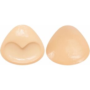Niidor Bra Pads Inserts, Sticky Fabric Inserts Reusable, Push Up Sport Cups Inserts for Bikini Swimsuit Dress