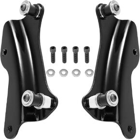 4-Point Docking Hardware Kit Quick Release Tour Pack Luggage Rack Sissy Bar Mounting Kit Replacement 52300354 for Harley Touring Street Glide Electra Glide Road King Road Glide 2014-2025