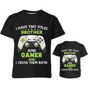 بويز فتيات القمصان الرسومية ثلاثية الأبعاد ، كول طواقم للجنسين. in Kuwait