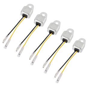 إنذار مستشعر الزيت المنخفض ، 5pcs مستشعر الزيت المنخفض ، تنبيه الإنذار البديل ، أجزاء جزازة محرك المحرك لـ GX160 GX200 GX240 GX270 GX340 GX390