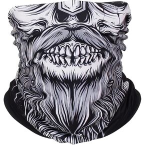 قناع Gaiter Gaiter Skull للرجال والنساء ركوب الدراجات النارية لركوب الأسماك الرياضية