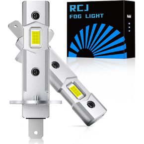 RCJ 9005 9006 Bulbs Combo, 600% Brightness 9005/HB3 High 9006/HB4 Low Dual Beam Bulbs, 6000K Cool White, Plug and Play, IP67 Waterproof, Pack of 4