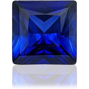 الأميرة قطعت Royal Blue Loose Stone Seapphire Stone التي تم إنشاؤها Corundum Gemstone VVS Grade (1.35-15.77cts ، 1pcs)