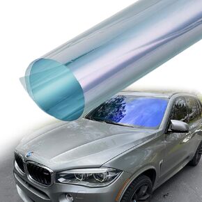 الأرجواني الأرجواني الأزرق الملون CHARMELEON الزجاج الأمامي TINT فيلم 73.8 ٪ VLT CAR FRONT WINDOW PROTION SORING TINT TINT FILLOW FILM ، 29.52 "× 118.11"