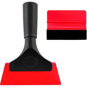 Car Window Tint Kit, Vinyl Wrap Tools Window Tint Application Kit with Felt Squeegee, Universal Window Film Installation for Vehicle Glass Home Glass, Car Accessories (Green)